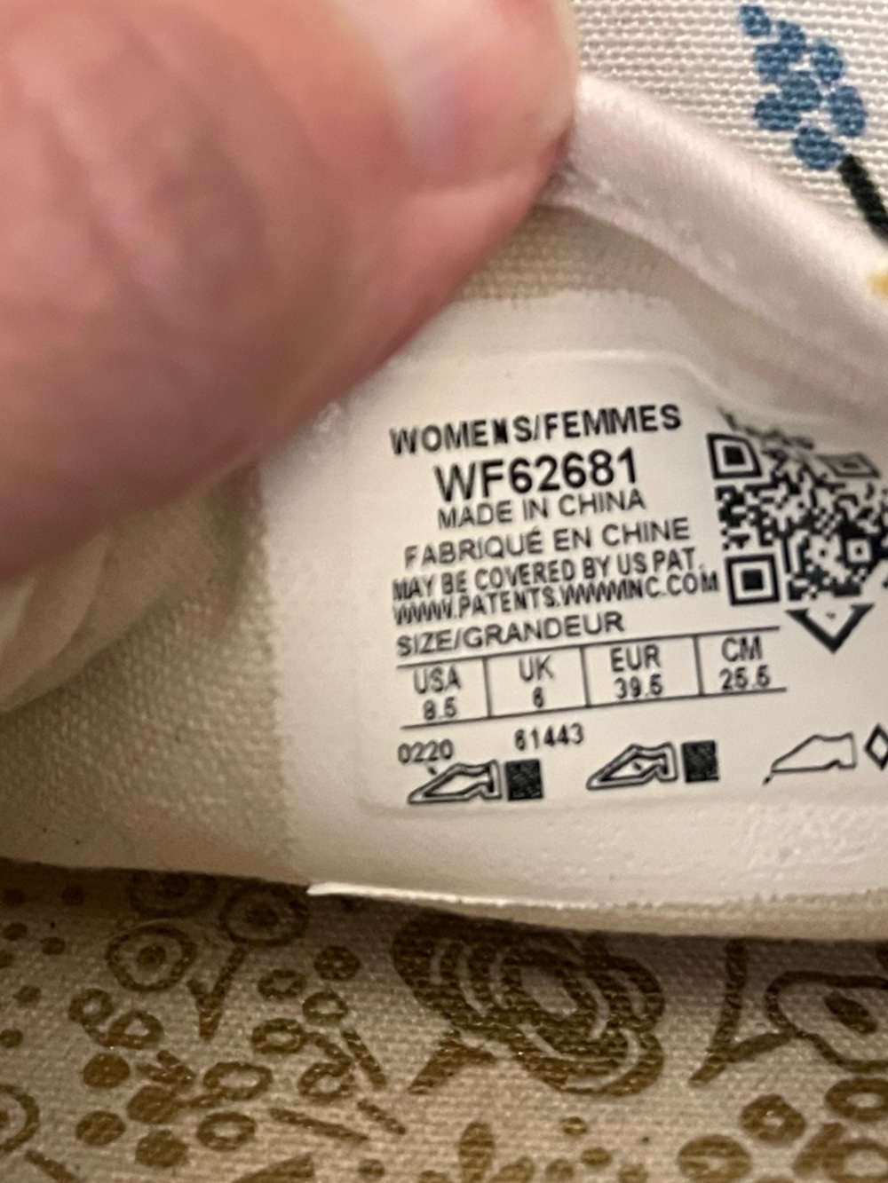 Keds Rifle Paper Company Floral Slip-On Sneakers - Orange, White & Green - Picture 6 of 6